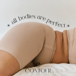 Hanches de femme de profile